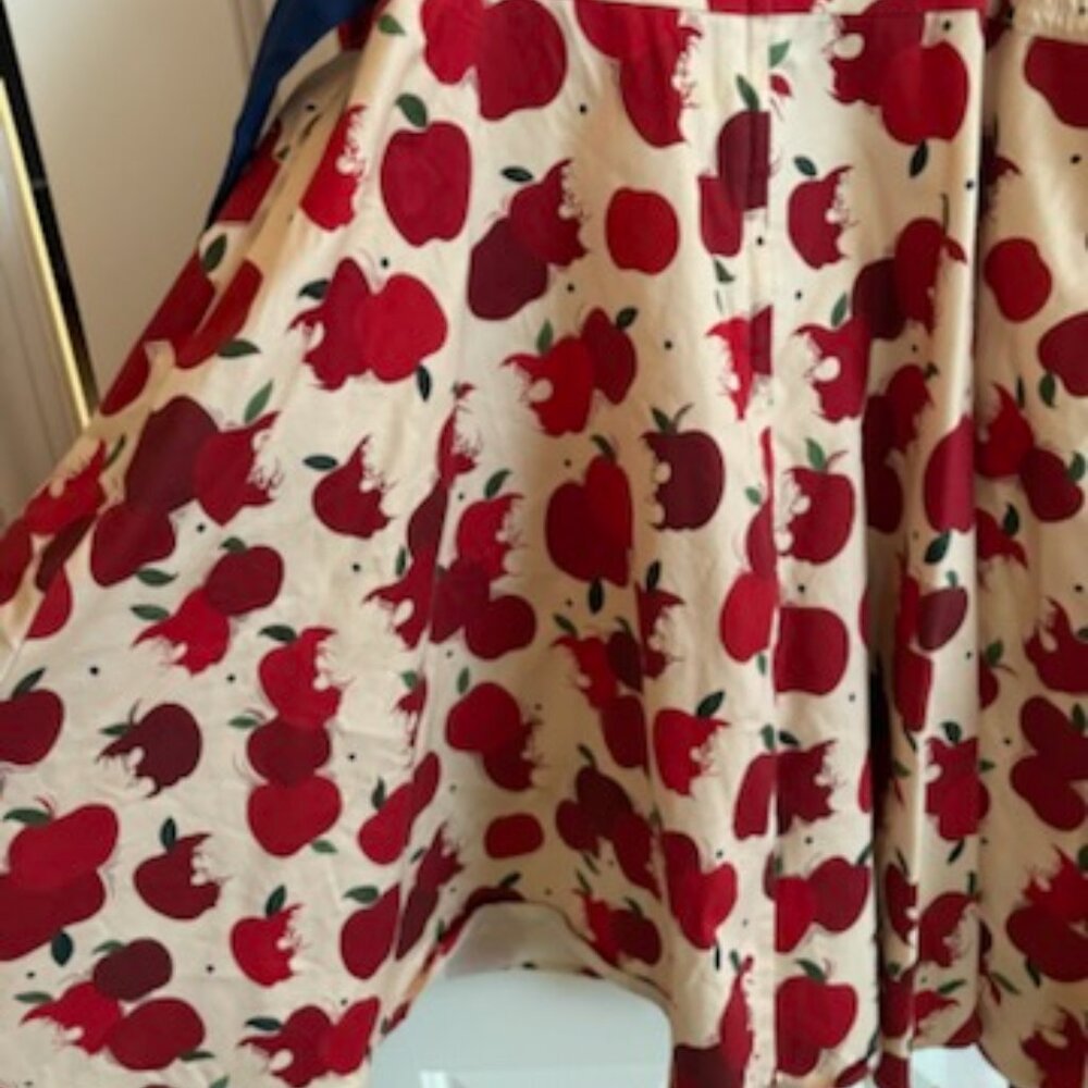Disney Parks Snow White Poison Apple Dress Seven Dwarfs Size Large RARE - Picture 5 of 13